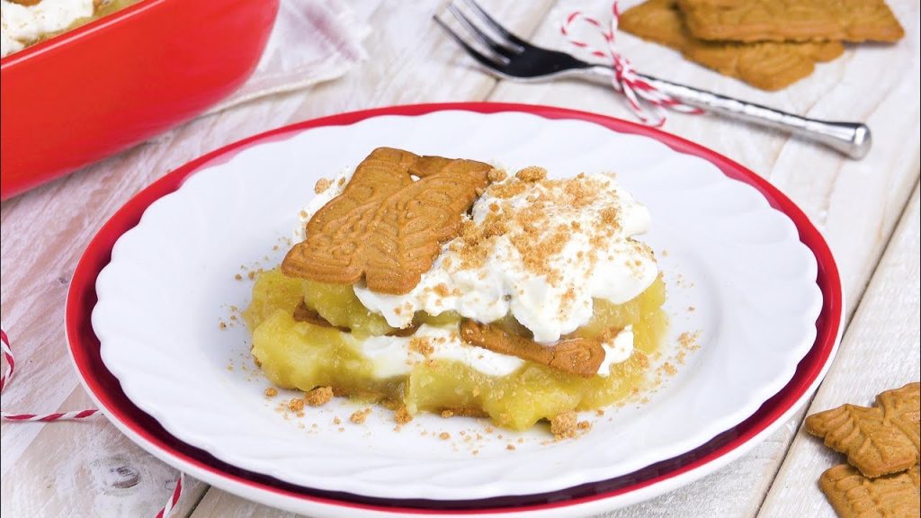 Apfel Spekulatius Dessert – Rezept für ein Weihnachts Tiramisu