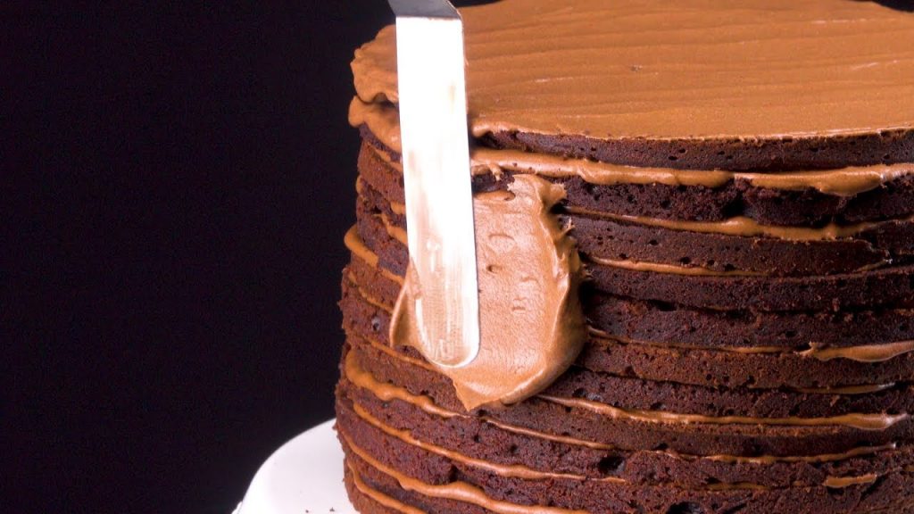 Schokokuchen mit 24 Schichten – ein Kuchen Rezept der Extraklasse