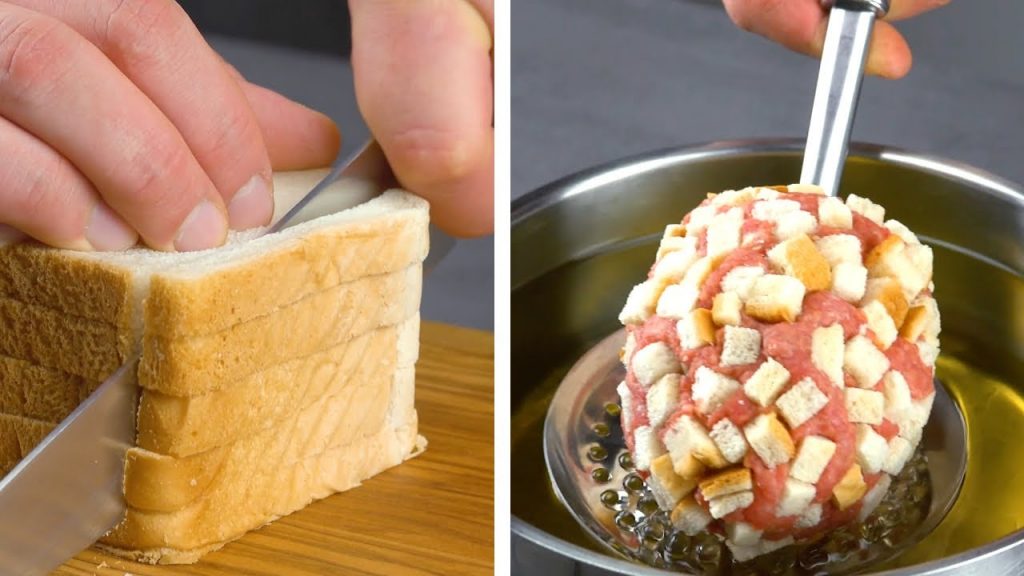 Erst 10 Toasts machen diesen Klops zu einem richtigen Hingucker
