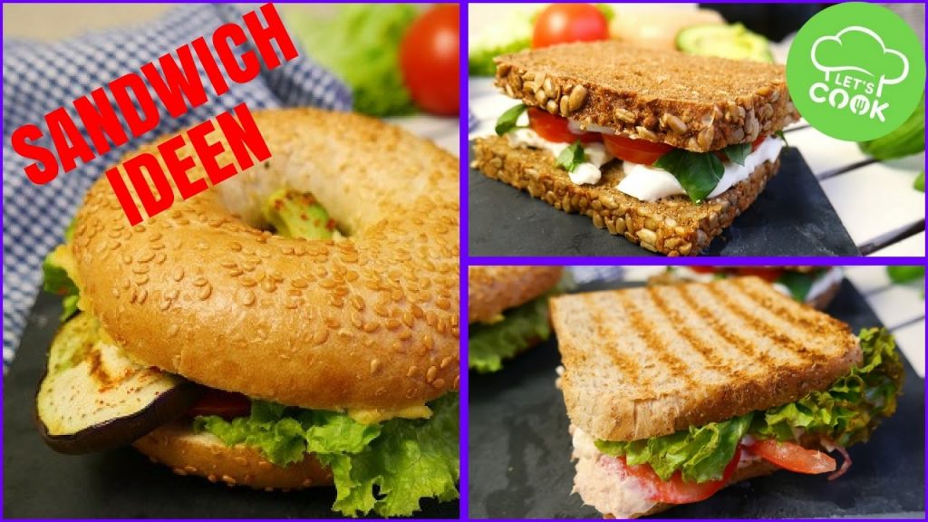 Gesunde Sandwiches | einfach & schnell | 3 Sandwich Rezepte