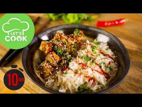 REZEPT: Asiatische Teriyaki Bowl | Tofu richtig braten