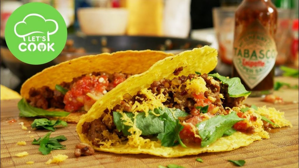 Tacos selber machen | Rezept mit Hackfleisch