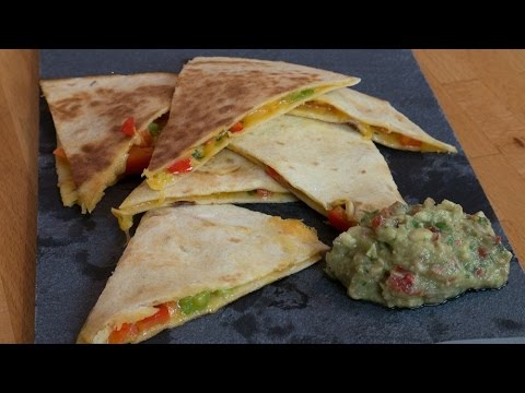 Quesadillas Rezept | Perfekt mit Guacamole | Let's Cook