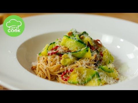 Unschlagbare Parmesan-Nudeln mit Zucchini 😍 5 Zutaten Rezept