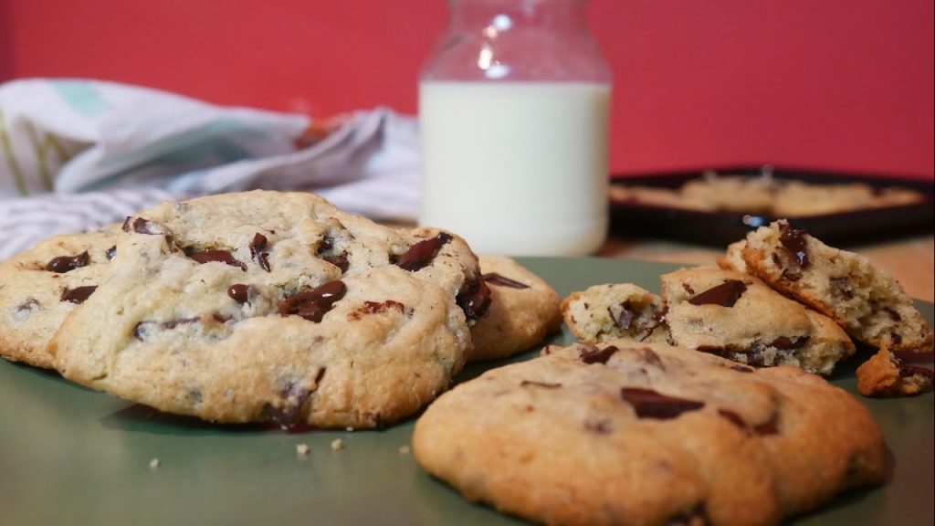 Chocolate Chip Cookies Rezept 🍪 Soft baked mit Schokolade