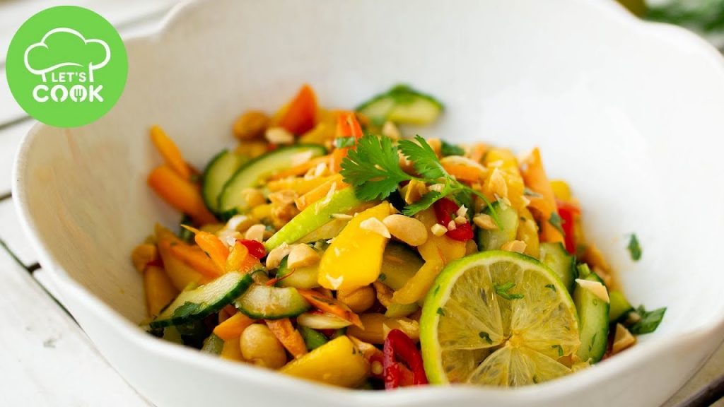 Asiatischer Sommersalat ☀️ Schnelles thailändisches Rezept