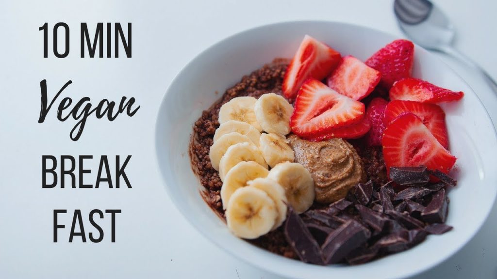 10 Minute Vegan Breakfast Ideas!