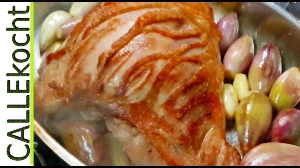Saftige Putenkeule zubereiten und im Backofen schmoren – Rezept und Video