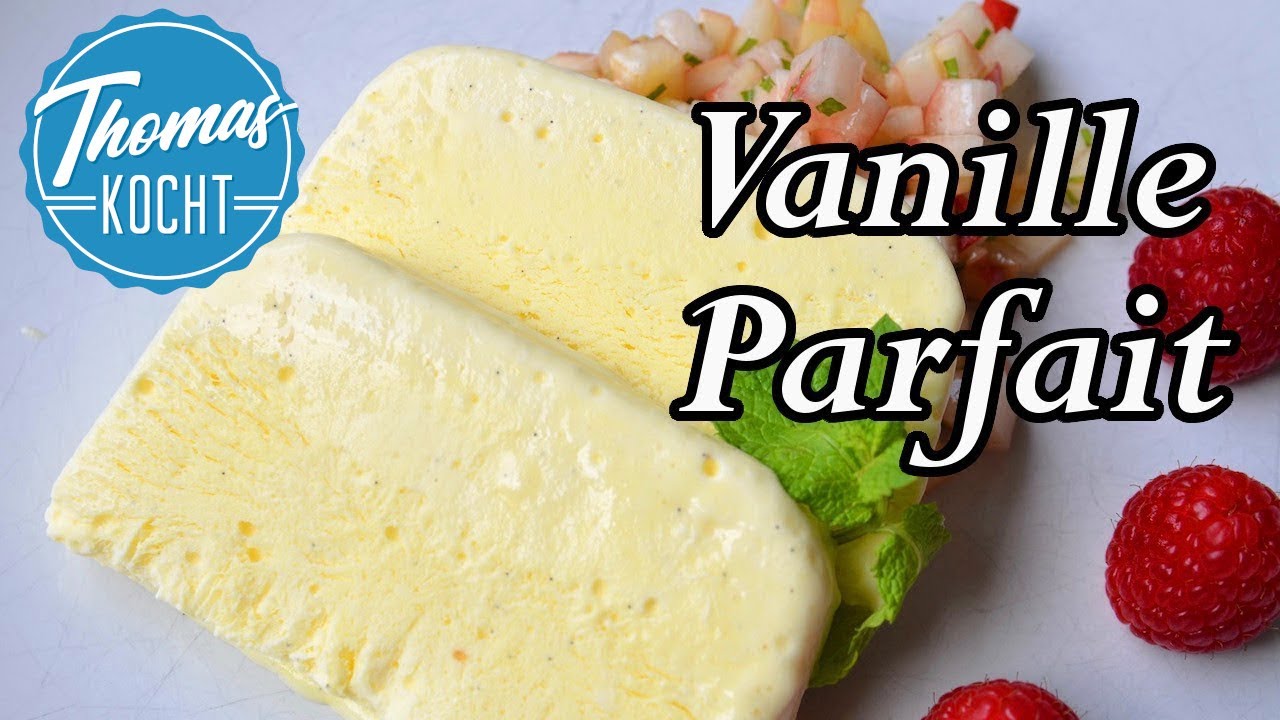 Vanilleeis ohne Eismaschine - das weltbeste Rezept :-) / Vanille Parfait / Thomas kocht