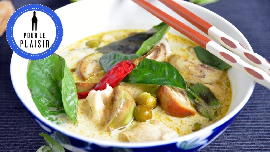 Grünes Thai Curry mit Hähnchen – so macht man es in Thailand!