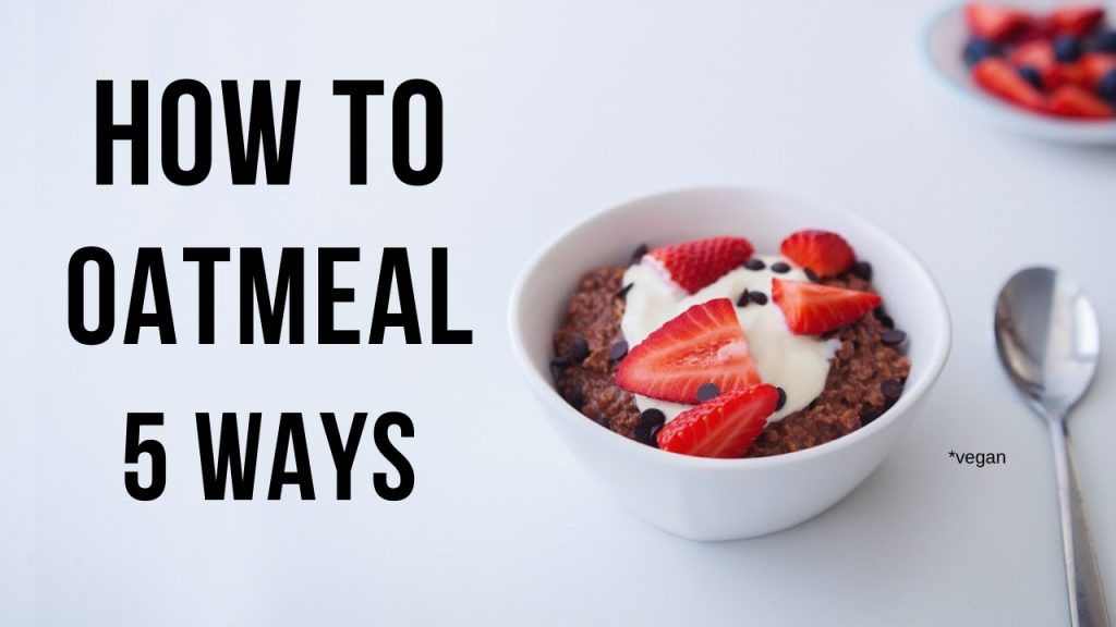 Oatmeal Ideas you need to try! (vegan and not boring)