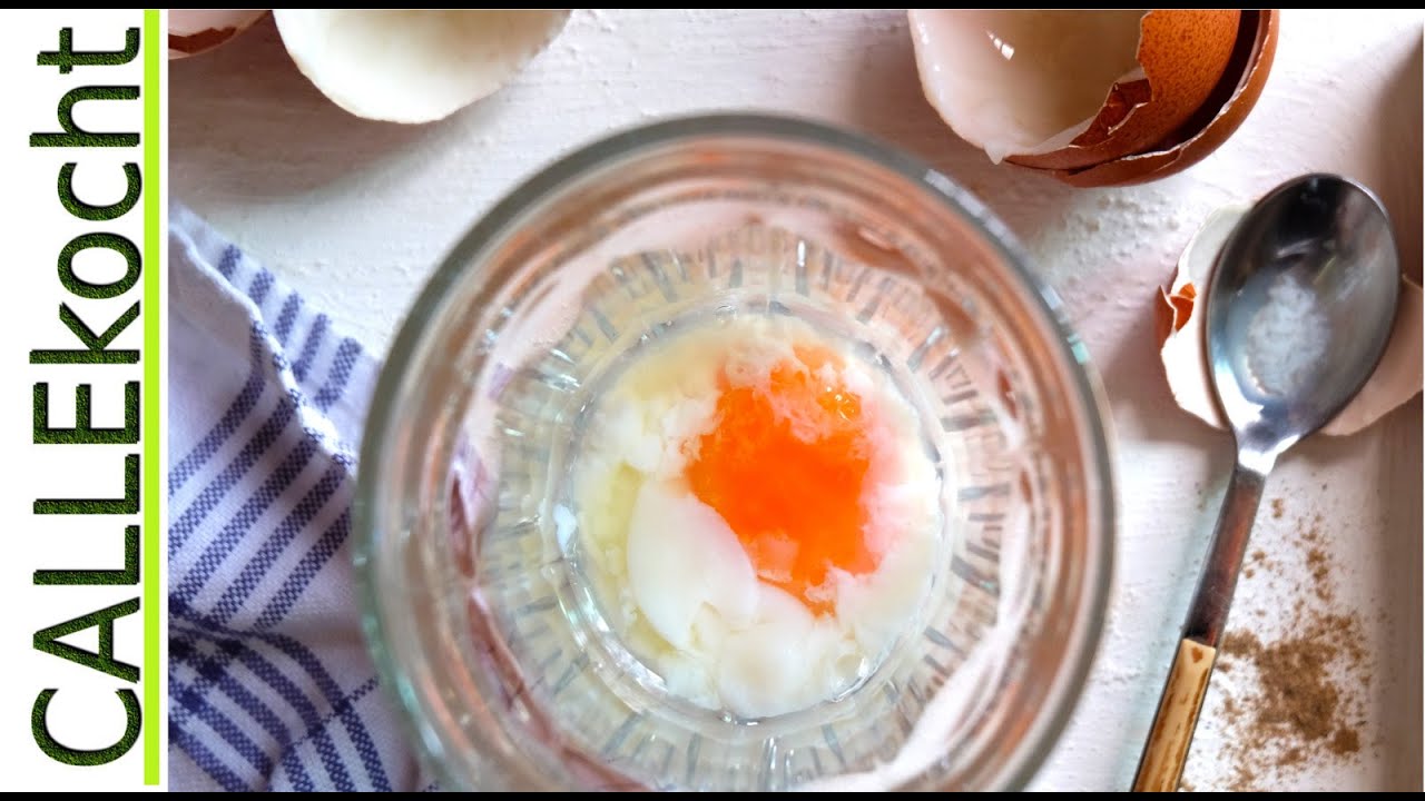 Eier im Glas zubereiten. Rezept für ein Frühstücksei mal anders