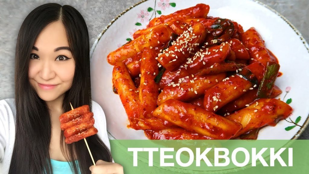 REZEPT: Tteokbokki | scharf gebratene Reiskuchen | koreanisch kochen