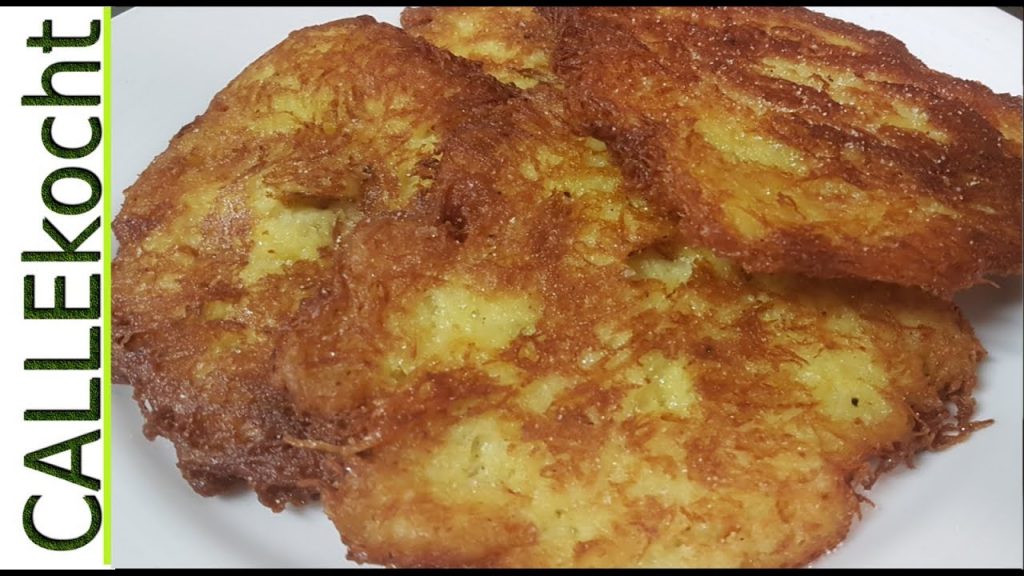 Knusprige Reibekuchen selber machen – Omas Rezept für Kartoffelpuffer braten