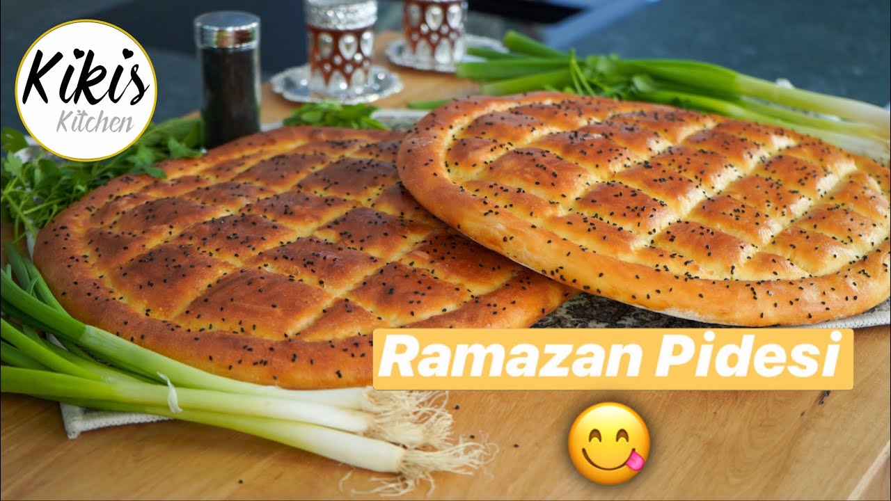 Ramazan Pidesi / türkisches Fladenbrot einfach selber backen / Kikis Ramadan Rezepte