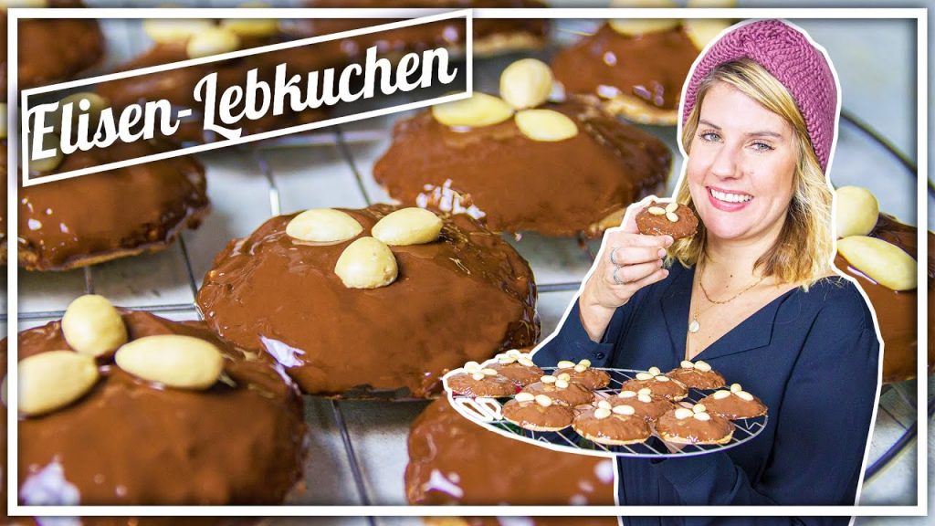 Echte Elisen-Lebkuchen backen | Rezept von Oma |  Weihnachtsbäckerei | Felicitas Then