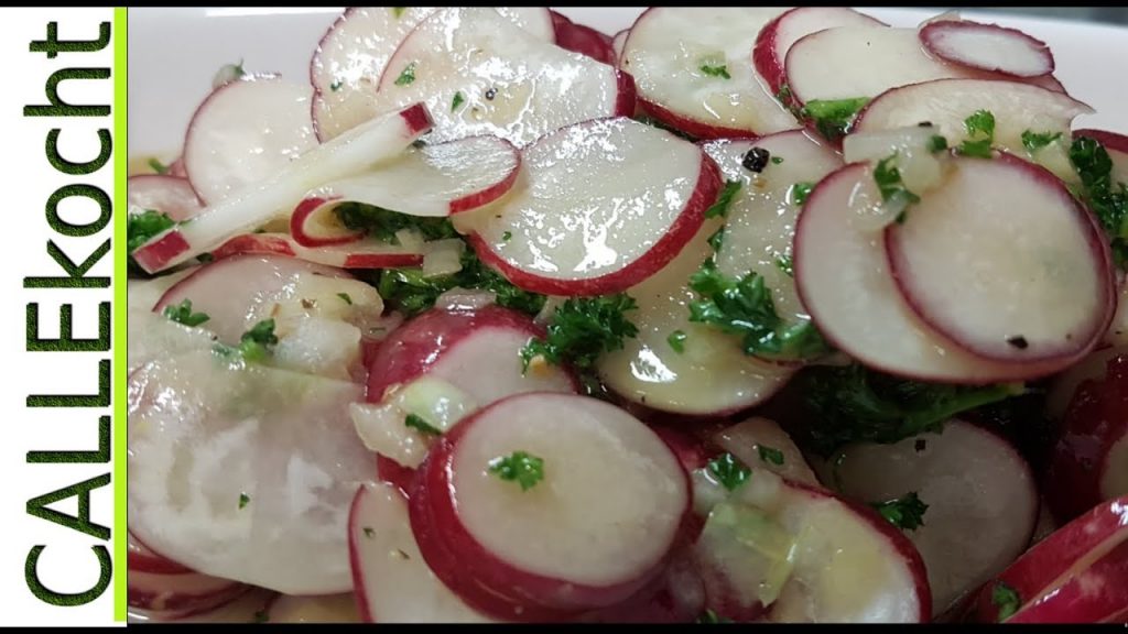 Knackiger Radieschen Salat einfach selber machen – Omas Rezept