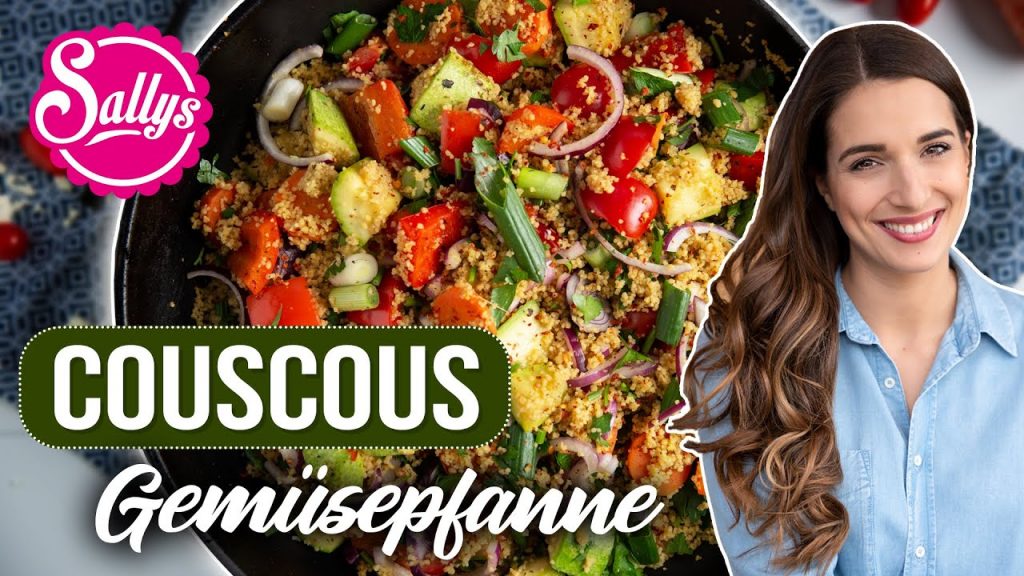 Couscous Gemüse Pfanne / One Pot Gericht in 20 Minuten / Vegan / Ramadan Rezept / Sallys Welt