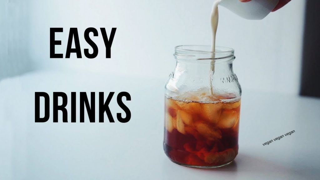 5 Easy Vegan Drinks to make at Home!