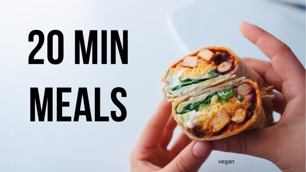 20 Minute Meal Ideas (vegan)