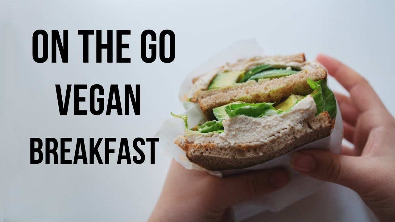 Grab and Go Breakfast Ideas! (vegan)