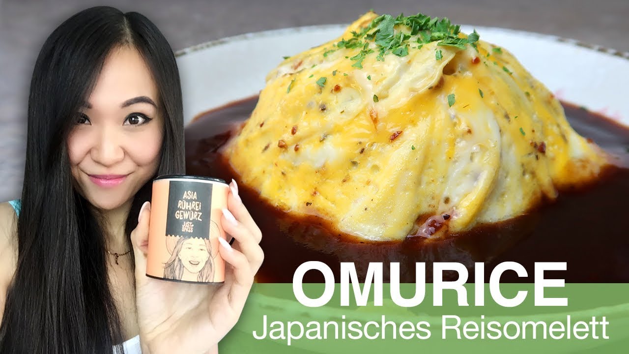 REZEPT: Omurice | Japanisches Omelett mit Reis und Hähnchen | JUST SPICES Verlosung