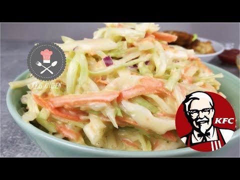 KFC Coleslaw | Kentucky Fried Chicken Salat | Krautsalat amerikanisch | Kikis Kitchen
