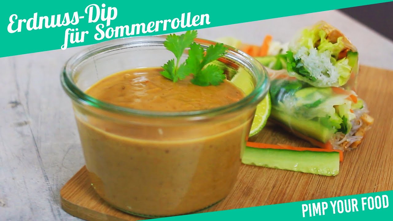 Erdnuss-Dip für Sommerrollen | Felicitas Then | Pimp Your Food Short Tip
