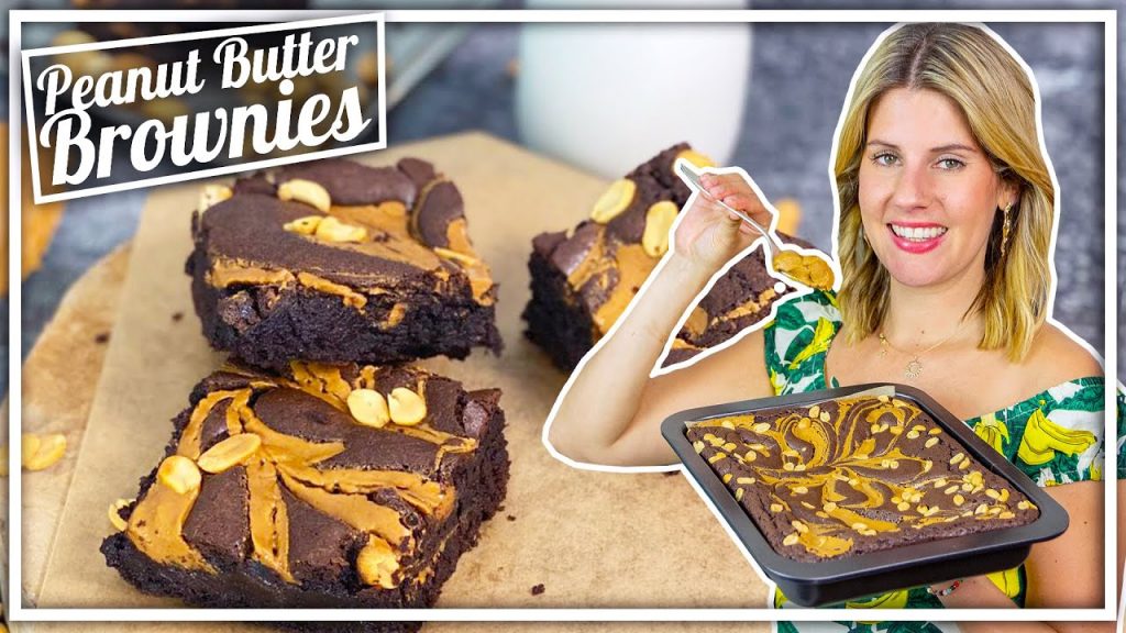 Peanut Butter Brownies | so schokoladig und saftig | Felicitas Then