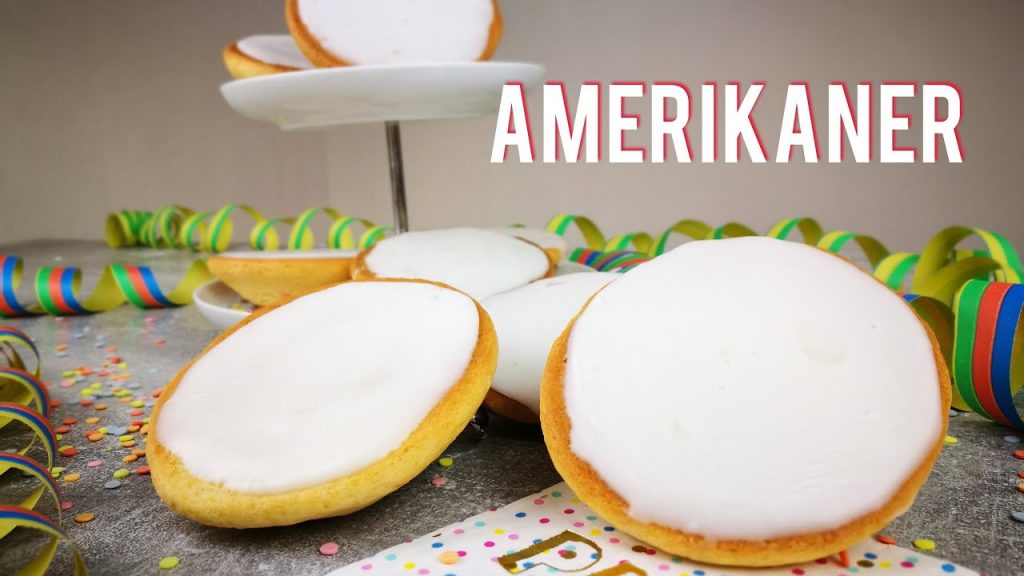 Amerikaner | Saftige Amerikaner | Rezept | einfach selber machen | Karnevalsrezept | Kikis Kitchen