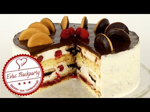 Jaffa cake Torte / Soft cake Torte / heller Biskuit / Himbeere / Schokolade / Backen