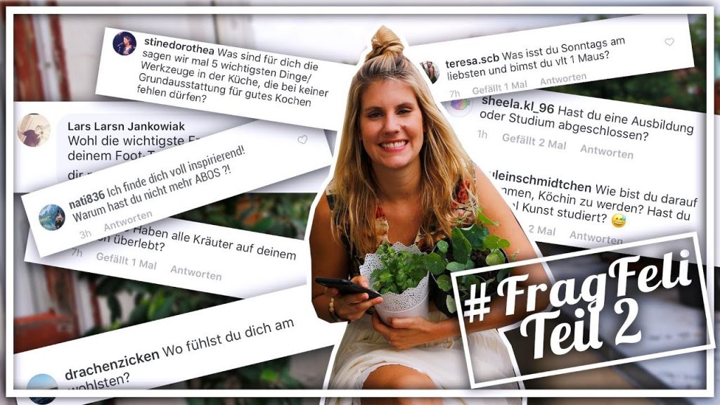 Ihr fragt, ich antworte! | #FragFeli | Felicitas Then | Pimp Your Food