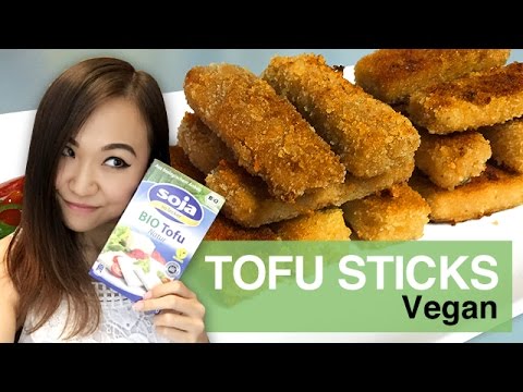 REZEPT: gebratene Tofu Sticks [Vegan]