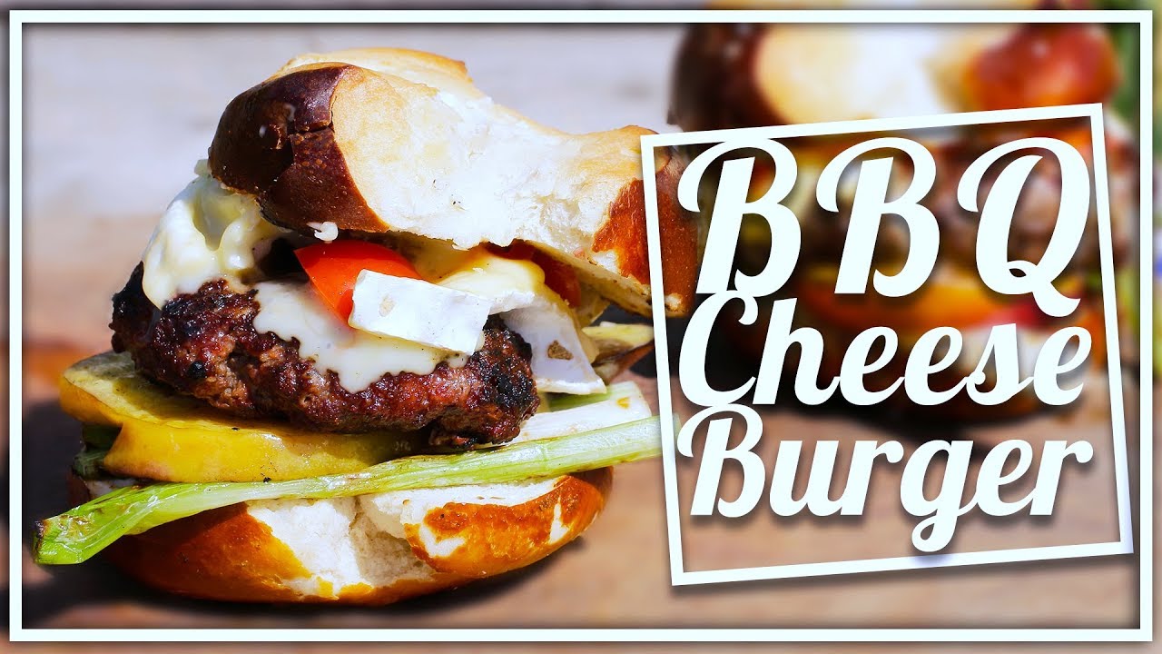 BBQ Cheese Burger | der perfekte Sommer-Burger | #KÄSELIEBE | Felicitas Then