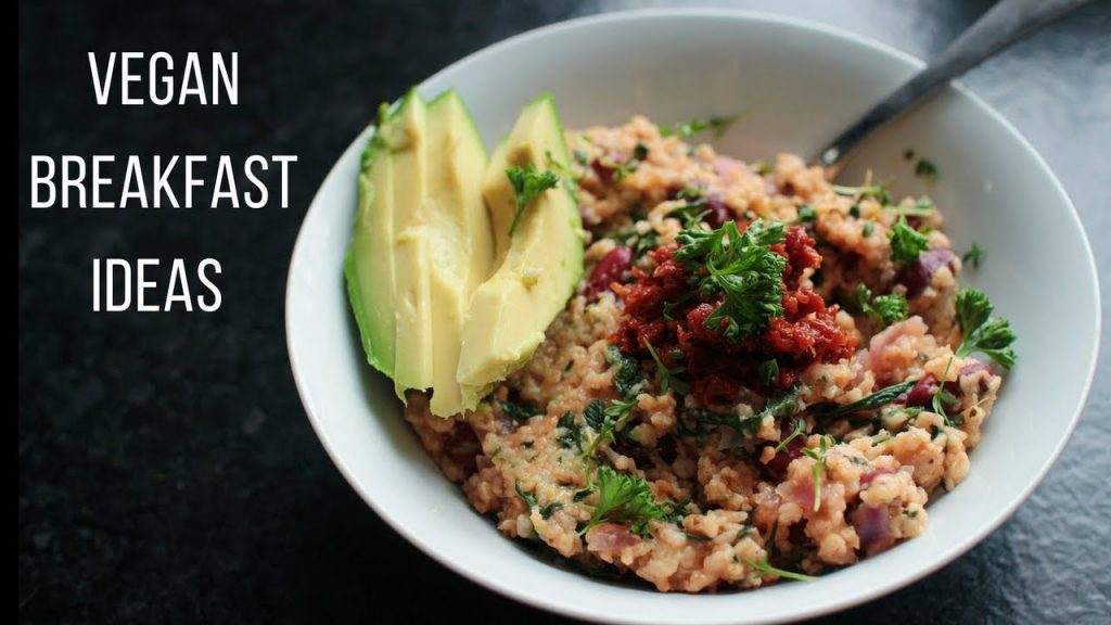 Easy Vegan Breakfast Ideas! {savory + healthy}