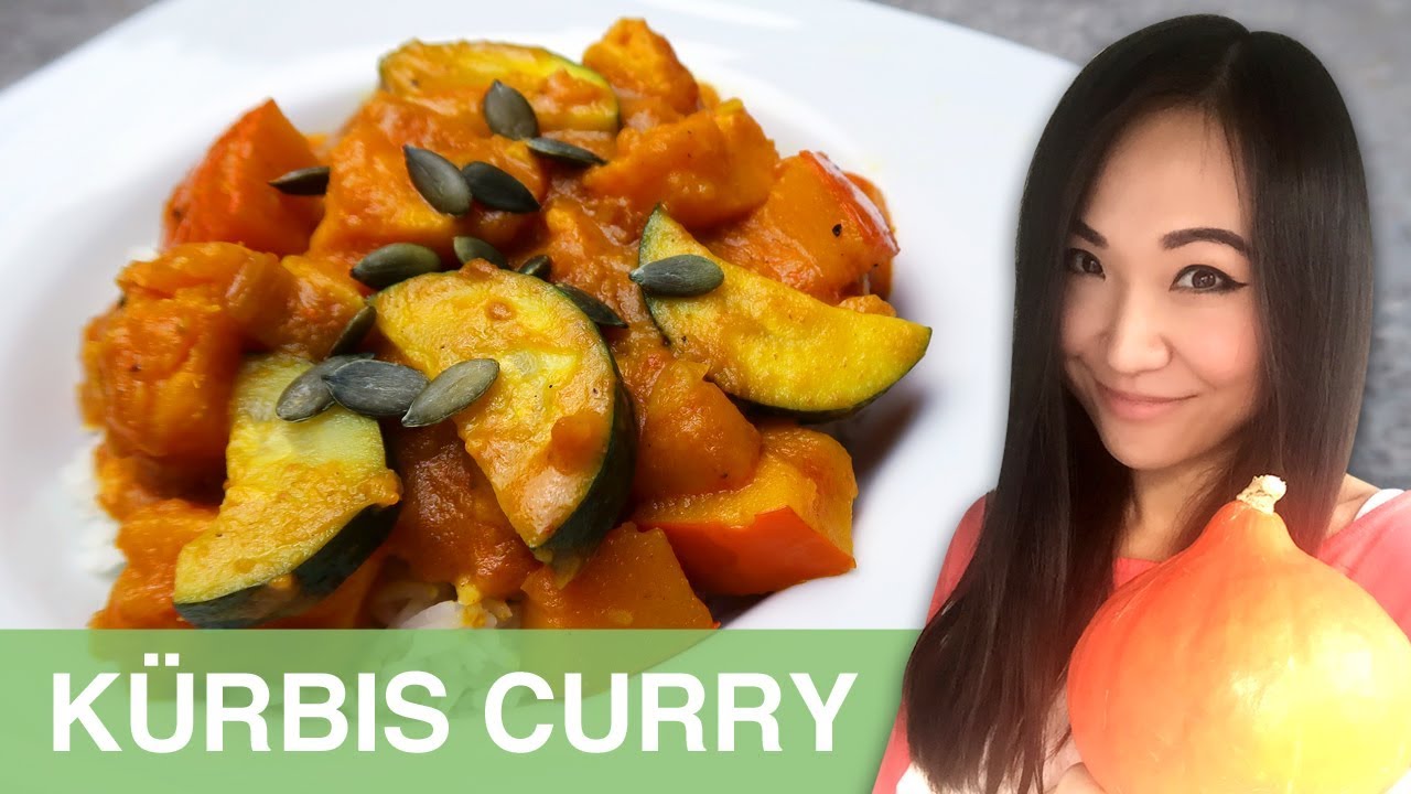 REZEPT: Kürbis Süßkartoffel Curry mit Kokosmilch | vegan