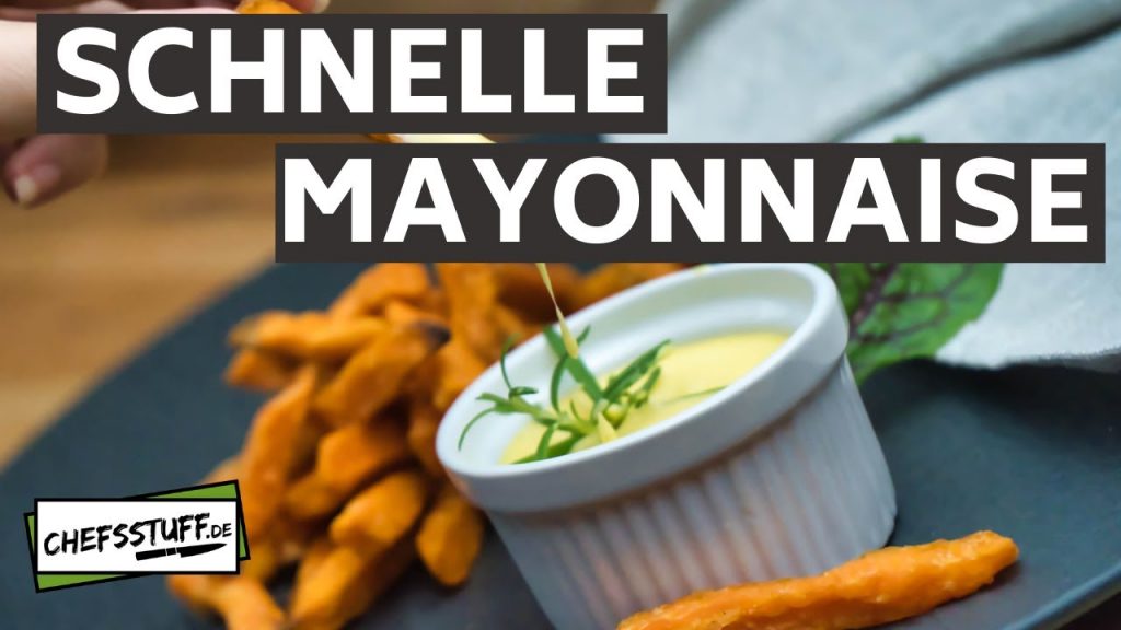 Mayonnaise selbst gemacht | easy und schnell | Blitzmayo | Grundrezept | Emulsion