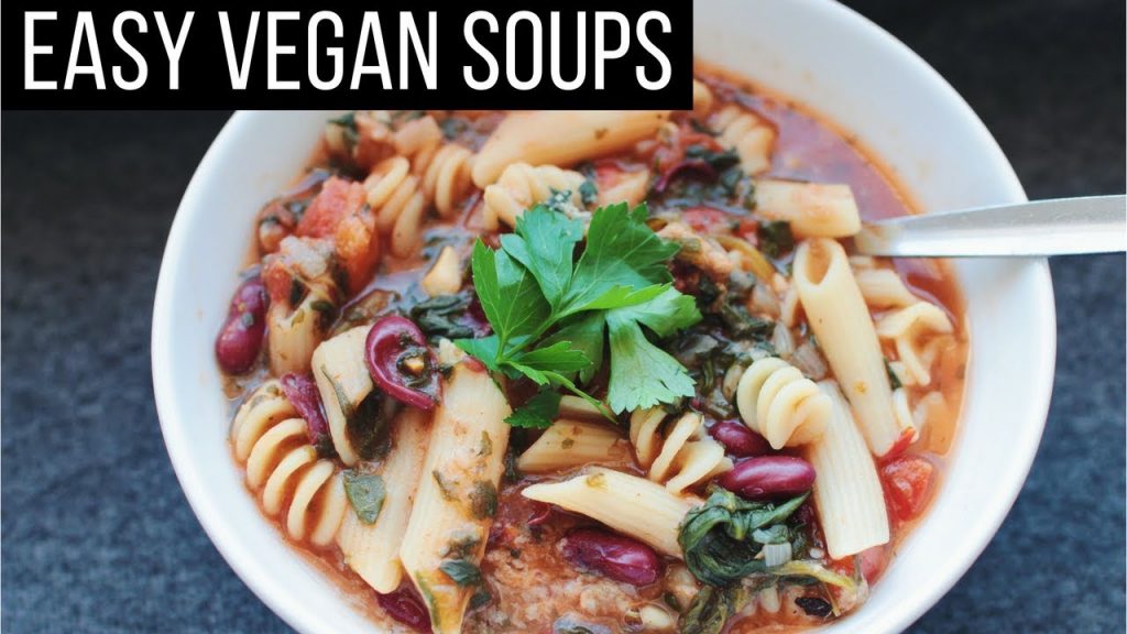 Easy Vegan Soups for Fall & Winter!