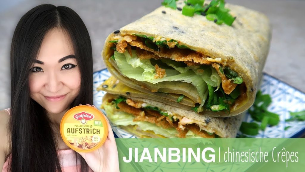 REZEPT: Jianbing | chinesische Crepes | Gutfried Pulled Chicken Aufstrich