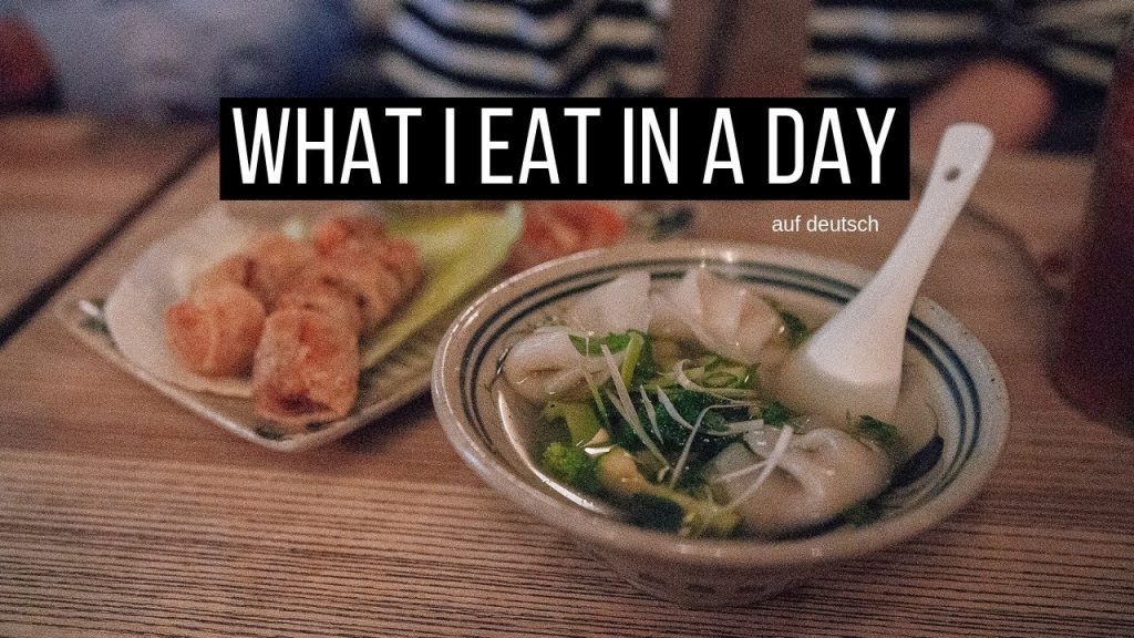 What I Eat in a Day in GERMAN (w subtitles)