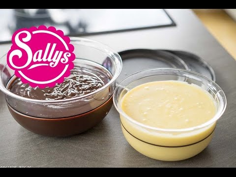 Schokoladen-Ganache Grundrezept - Herstellung, Verwendung, Aufbewahrung / Cake Basics / Sallys Welt