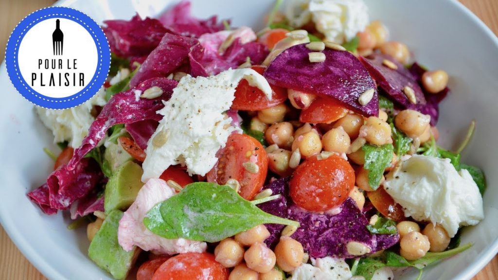 Kichererbsensalat mit Roter Bete, Avocado… #Power Salat, super lecker!
