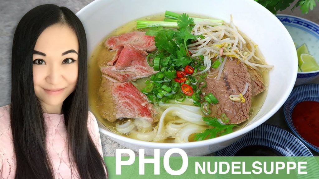 REZEPT: Pho | Vietnamesische Nudelsuppe mit Rindfleisch und Reisnudeln | Pho Bo selber machen