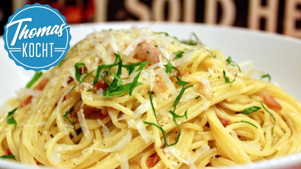 Spaghetti Carbonara, lecker und schnell!