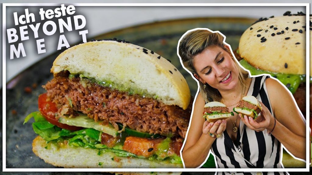 Ich teste BEYOND MEAT | Wie schmeckt der vegane Burger? | Felicitas Then