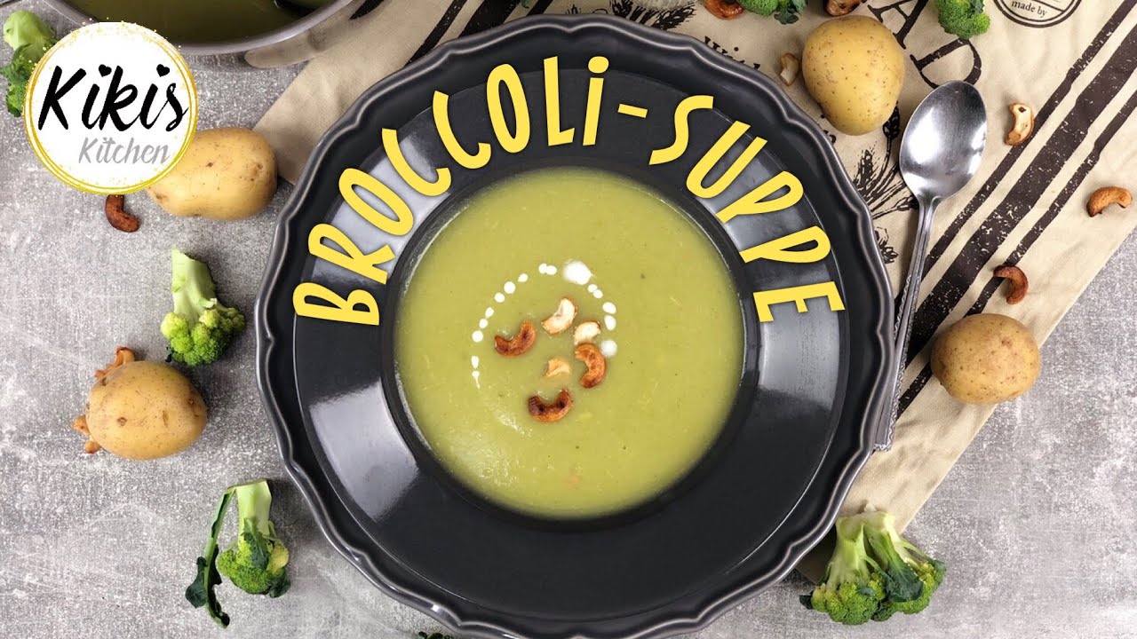 Brokkolisuppe kalorienarm und gesund / Brokkoli Suppe einfaches Rezept / leckere Suppe REZEPT 🥦