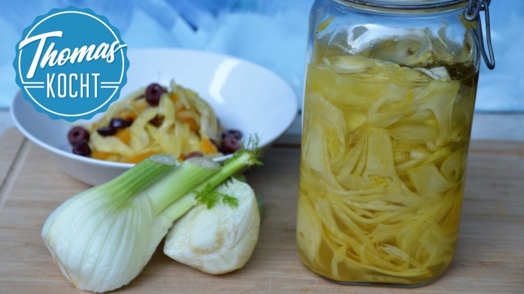 Gemüse fermentieren – Fenchel  / schmeckt genial und ist gesund / Thomas kocht