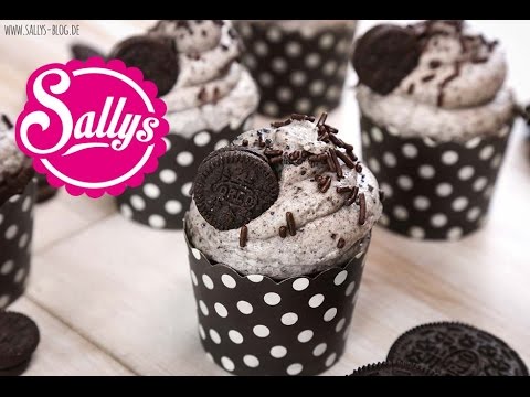 Oreo Cupcakes – saftiger Teig mit Crunch und lockerem Topping / Sallys Welt