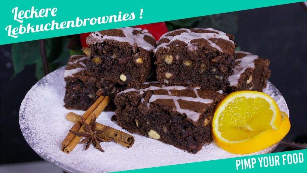 Lebkuchen-Brownies | köstliches Weihnachtsgebäck | Felicitas Then | Pimp Your Food