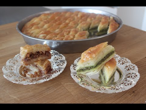Baklava selbst gemacht / Rezept / türkische Süßspeise / Sallys Welt